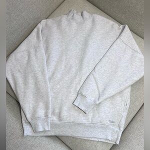 Aritzia Cozy Fleece Mega Mockneck Sweatshirt